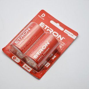 Батарейка Etron Mega Power LR20/MB1300/13A/AM1 size D (1шт)