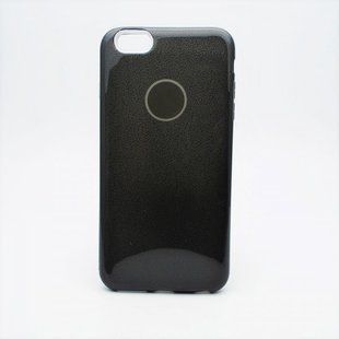 Чохол силіконовий з блискітками TWINS для iPhone 6 Plus Black