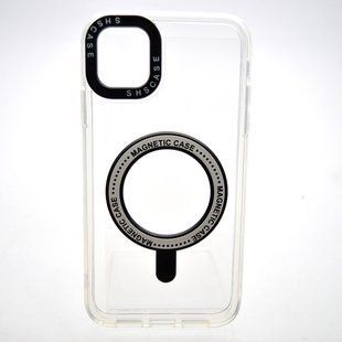 Чехол накладка с MagSafe Colored Ring Case для Apple iPhone 11 Black