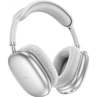 Великі безпровідні навушники (Bluetooth) Hoco W35 Air Triumph Silver