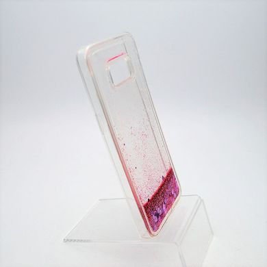 Чохол силіконовий з глітером Glitter Water для Samsung G950 Galaxy S8 Pink