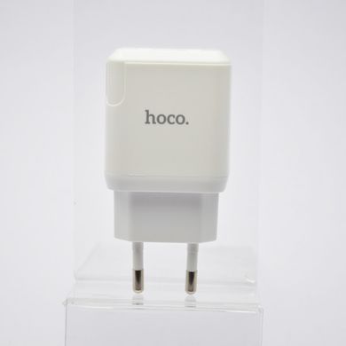 Зарядное устройство для телефона сетевое (адаптер) Hoco N7 Speedy 2 USB 2.1A White