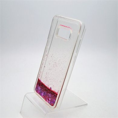 Чехол силиконовый с глиттером Glitter Water для Samsung G950 Galaxy S8 Pink