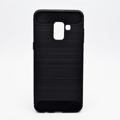 Защитный чехол Polished Carbon для Samsung A530 Galaxy A8 (2018) Black
