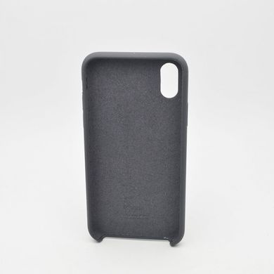 Чехол накладка Silicon Case для iPhone X/iPhone XS 5.8" Space Grey Copy
