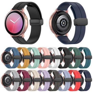 Ремешок для Xiaomi Amazfit Bip/Samsung 22mm Magic Lock Pine Needle Green