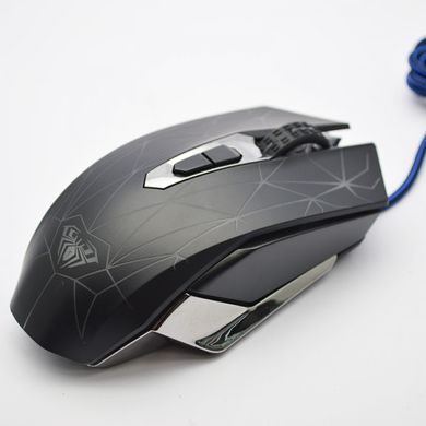Мишка ігрова з підсвіткою провідна Mixie S50 Black