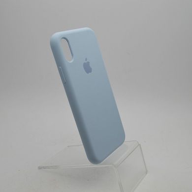 Чехол накладка Silicon Case для iPhone X / iPhone XS 5,8" Gently Blue Copy