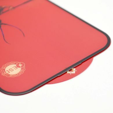 Защитное стекло Monkey King ESD RED Glass для Apple iPhone 17