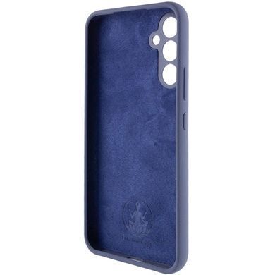 Чехол накладка Silicon Case Full Camera Galaxy A35 Samsung A356 Blue