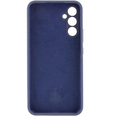 Чехол накладка Silicon Case Full Camera Galaxy A35 Samsung A356 Blue