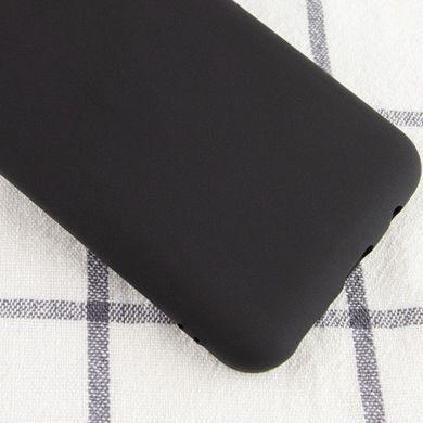 Чехол накладка Silicon Case Full Cover для Oppo A73 Black/Черный