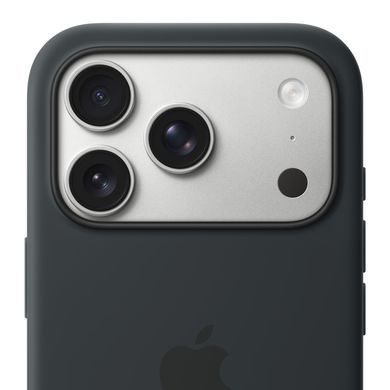 Чохол накладка Silicon Case with MagSafe Splash Screen для Apple iPhone 17 Pro Black