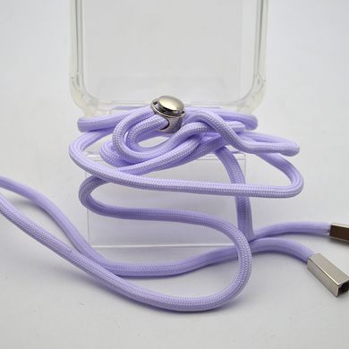 Чохол накладка TPU Cord зі шнурком для iPhone 11 Lilac