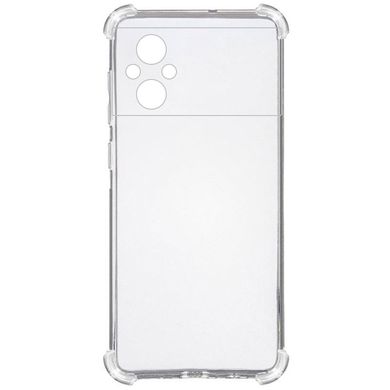 Силиконовый прозрачный чехол накладка TPU WXD Getman для Xiaomi Poco M5 Transparent/Прозрачный