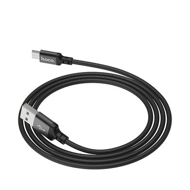 Кабель Hoco X14 Times USB-microUSB 1m Чорний
