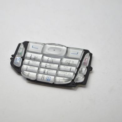 Клавіатура Nokia 6670 Silver HC