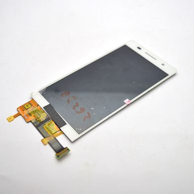 Дисплей (екран) LCD Huawei P6-U06 в комплекті з touchscreen White Original
