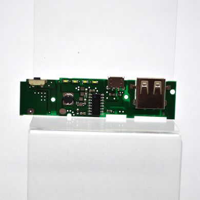 Модуль PowerBank на плате 1 USB/MicroUSB 5В 1А