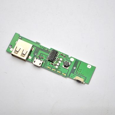 Модуль PowerBank на платі 1 USB/MicroUSB 5В 1А