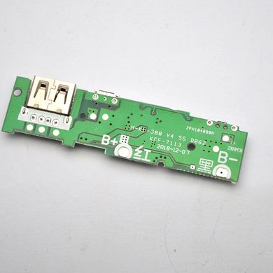 Модуль PowerBank на плате 1 USB/MicroUSB 5В 1А