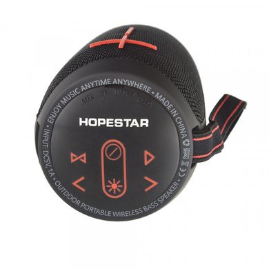 Портативная колонка Bluetooth Hopestar P40 LED Black