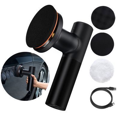 Устройство для полировки автомобиля Baseus Cordless Electric Polisher (CRDLQ-B01) Black (Черный)