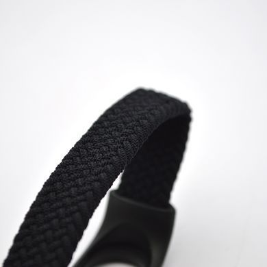 Ремешок для Xiaomi Mi Band 5/Mi Band 6/Mi Band 7 Nylon Design Solo Loop Black/Черный