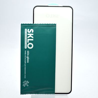 Защитное стекло SKLO 3D для Oppo A76 4G/A96 4G Black/Черная рамка