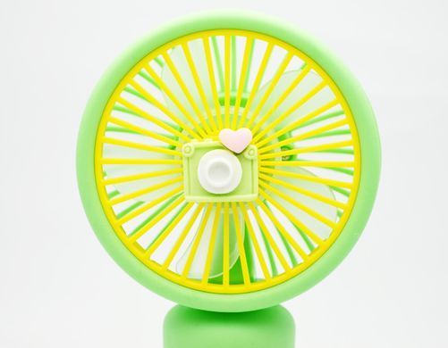 Портативний вентилятор 261A/B 250 mAh Green (Зелений)