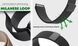 Ремешок для Xiaomi Mi Band 5/Mi Band 6/Mi Band 7 Milanese Design Black (Черный)