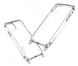 Чехол накладка TPU Cord со шнурком для iPhone 14 Pro Max Pink Sand