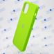 Чехол накладка Silicon Case для iPhone 12/12 Pro Lime green