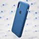 Чохол накладка Silicon Case для iPhone X / iPhone XS 5,8" Blue cobalt