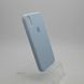Чехол накладка Silicon Case для iPhone X / iPhone XS 5,8" Gently Blue Copy