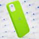 Чехол накладка Silicon Case для iPhone 12/12 Pro Lime green