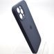 Силіконовий чохол накладка Silicon Case Full Camera для iPhone 12 Pro Max Midnight Blue