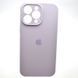 Силиконовый чехол накладка Silicon Case Full Camera для iPhone 14 Pro Max Light Purple