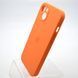Силіконовий чохол накладка Silicon Case Full Camera для iPhone 15 Golden Orange