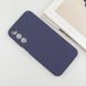Чехол накладка Silicon Case Full Camera Galaxy A35 Samsung A356 Blue