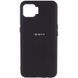 Чехол накладка Silicon Case Full Cover для Oppo A73 Black/Черный