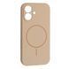 Чехол накладка Silicon Case Slim MagSafe Full Camera для Apple iPhone 17 Antique white