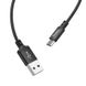 Кабель Hoco X14 Times USB-microUSB 1m Чорний
