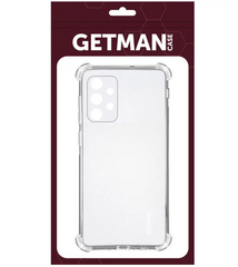 Силиконовый прозрачный чехол накладка TPU Getman для Samsung A725/A726 Galaxy A72 4G/A72 5G Transparent/Прозрачный