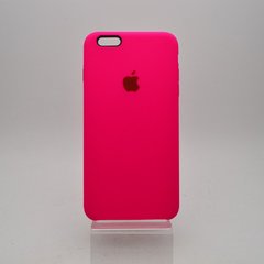 Чехол накладка Silicon Case для iPhone 6 Plus/6S Plus Neon Pink (C)