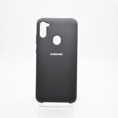 Чехол накладка Silicon Cover для Samsung A115/M115 Galaxy A11/M11 Black