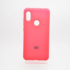 Чехол матовый Silicon Case Full Protective для Xiaomi Mi A2 Lite / Redmi 6 Pro (Crimson)