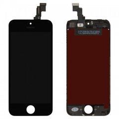 Дисплей (екран) LCD для iPhone 5C з Black тачскріном Оригінал Б/У