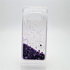 Чехол силикон Glitter Water for Samsung G950 Galaxy S8 Violet
