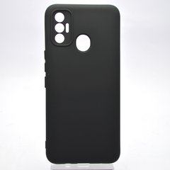 Чехол накладка Full Silicone Cover для Tecno Spark 7 Black